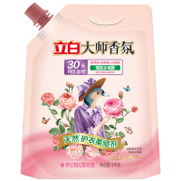 立白大师香氛柔顺剂梦幻玫瑰护衣防静电去毛球持久留香袋装1kg