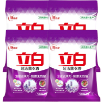 立白薰衣香洗衣粉去渍深层洁净温和薰衣香洗衣粉1kg*4袋
