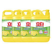 立白洗洁精套装1kg*4瓶祛味去油温和除菌柠檬款nmj1kg-4