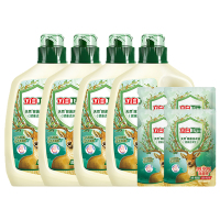 立白洗衣液套装6kg深层洁净温和抑菌wsxyy4kg-2kg
