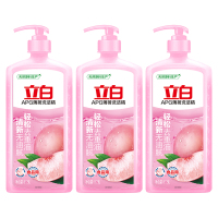 立白洗洁精食品可用浓缩去油污洗涤剂APG薄荷洗洁精1kg*3瓶