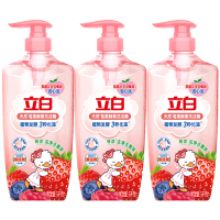 立白洗洁精去油食品用果蔬可洗莓果酵素洗洁精1kg*3瓶