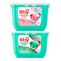 立白洗衣凝珠浓缩型持久留香共104颗香柔+除菌组合装