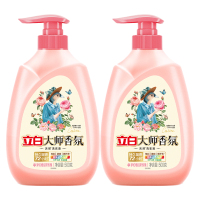 立白大师香氛洗衣液持久留香深层洁净便捷按压头大师洗衣液500g*2瓶