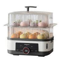 东菱蒸锅家用大容量蒸炖锅双层可视化预约保温多用途锅DL-F1