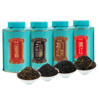 润虎茶叶组合茶叶四大红茶组合500g