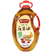 邻家饭香花生油食用油物理压榨5L*1瓶LJFX286