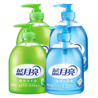 蓝月亮洗手液套装芦荟抑菌野菊花滋润保湿80002389(包装随机)