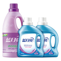 蓝月亮洗衣护理套装4kg柔软透气持久留香薰衣草香80001073