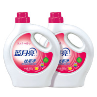 蓝月亮丝毛净真丝羊毛洗衣液羊毛衫洗涤剂丝毛净500g*2瓶