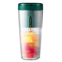 摩飞榨汁机300ml无线充电果汁榨汁杯迷你随行杯翡冷绿MR9800