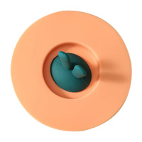 美厨硅胶杯盖防尘防漏耐高低温易清洗通用杯子杯盖粉MCB3775