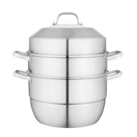 德铂蒸锅32cm霍芬尼不锈钢多层复底汤锅DEP-780