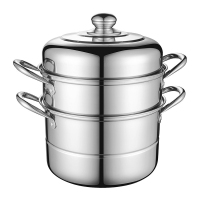 德铂蒸锅34cm博恩大口径不锈钢多用锅DEP-321