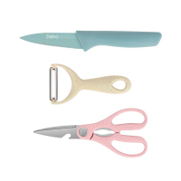 德铂刀具三件套格里芬不锈钢多用刀具套装DEP-807