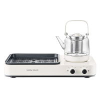 摩飞围炉煮茶器0.8L多功能分区控温煎烤炉煮茶炉MR6093