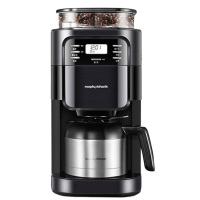 摩飞咖啡机全自动家用办公研磨一体豆粉两用真空保温壶MR1028