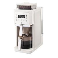 摩飞咖啡机全自动美式研磨一体双层滤网自动清洗咖啡壶MR7009