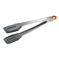 苏泊尔食品夹不锈钢加长食品夹硅胶烧烤食物夹面包烘焙夹子KG35BA11