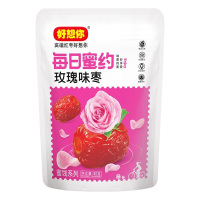 好想你玫瑰味枣蜜饯蜜枣果脯即食每日蜜约休闲零食80g*3袋