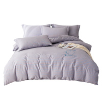 多喜爱床品套件四件套全棉优选套件春江晓影203*229cm