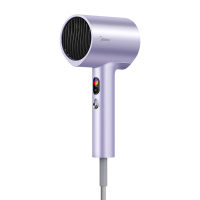 美的电吹风1亿负离子大功率护发吹风机家用吹风筒极光紫FD205