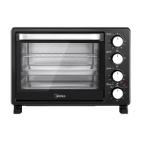 美的烤箱家用烘焙迷你小型电烤箱多功能全自动蛋糕25升大容量PT25X5