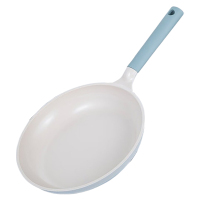 德铂煎锅26cm贝肯迪有钛无涂层不沾煎锅渐变蓝DEP-948