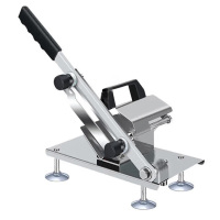 美厨切片机304不锈钢切肉机牛羊肉卷加长切片器MCPJ8120