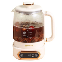 艾美特煮茶壶0.8L酷炫养生壶花茶多功能电热壶CS0608