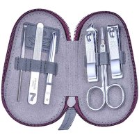 777指甲刀套装六件套指甲剪耳勺修眉工具TSM-714(颜色随机)