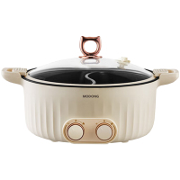摩动鸳鸯锅电火锅多用途锅电煮锅料理涮肉锅火锅微压款MD-HGY03