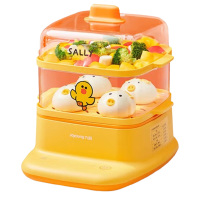 九阳电蒸锅双层6L自动断电蒸笼蒸菜早餐DZ60Y1XL(SALLY)
