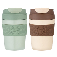 德铂保温杯320ml宝琳娜不锈钢吸管杯DEP-DS348(颜色随机)