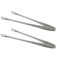 美厨食品夹不锈钢烤肉食物夹烧烤夹蛋糕面包夹MCCU8488