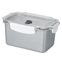 美厨饭盒304不锈钢1500ml保鲜盒储物盒单个装MCFT9530