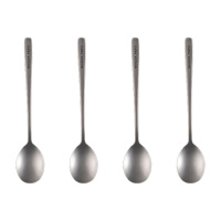 美厨餐具套装钛净化不锈钢4件套汤勺汤匙加大加厚MCCU8976