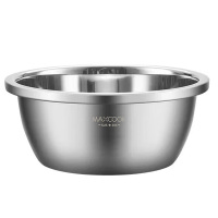 美厨和面盆20cm加厚调料盆304不锈钢洗菜盆MCWA480-20
