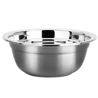 美厨和面盆24cm加厚洗菜盆304不锈钢调料盆MCWA-TP24