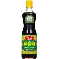 鲁花酱油家用凉拌蘸食调味品鲜酿造酱油500ml*1瓶
