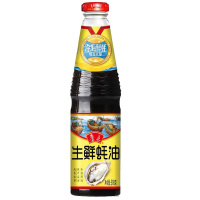 鲁花生鲜蚝油冷海鲜蚝熬制蚝香浓郁厨房调味蚝油518g*1瓶