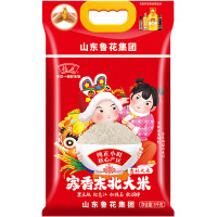 鲁花福花大米香软Q弹软糯醇香米粒齐整饱满寒香东北大米5kg*1袋