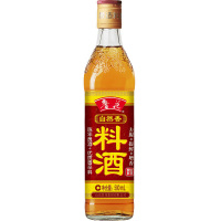 鲁花料酒黄酒酿造炖鸡炖肉炒菜家用调料自然香料酒500ml*1瓶
