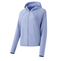 蕉下防晒衣修饰身型冰触系列浅息披肩防晒服(颜色随机)