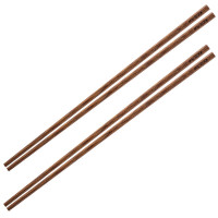 美厨筷子鸡翅木防烫无漆蜡加长火锅筷2双装MCPJ184