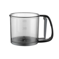 美厨面粉筛手压式半自动单层网筛超细面粉筛子灰色MCPJ2068