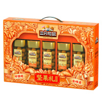 三只松鼠坚果礼盒新款7罐干果大礼包欢锦款1260g*1箱