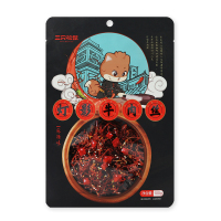 三只松鼠灯影牛肉丝休闲零食麻辣即食牛肉解馋小吃100g*1袋