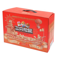 三只松鼠坚果礼盒瑞红款12袋装坚果干果零食大礼包1895g*1箱