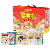 三只松鼠坚果礼盒6袋装混合坚果炒货零食大礼包845g*1箱